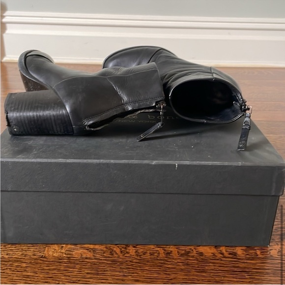 Rag & Bone Ashby Leather Ankle Boot Size 6 - Picture 2 of 7